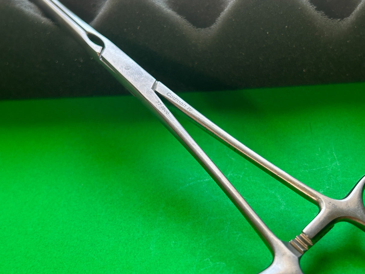 Codman 37-1600 Doyen Vascular Forcep Straight 9"