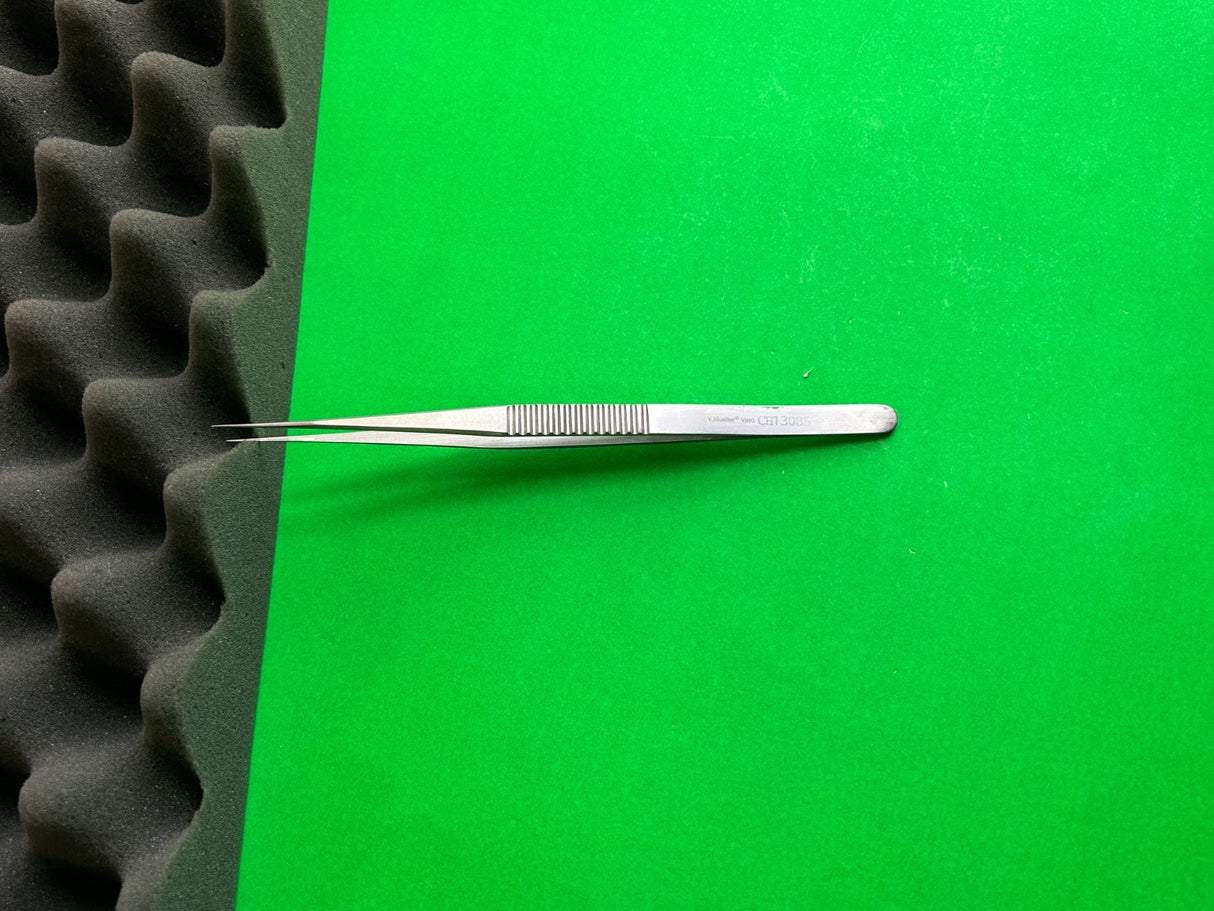 V. Mueller CH13085 Tissue Forceps Jeweler 4-3/4 Inch