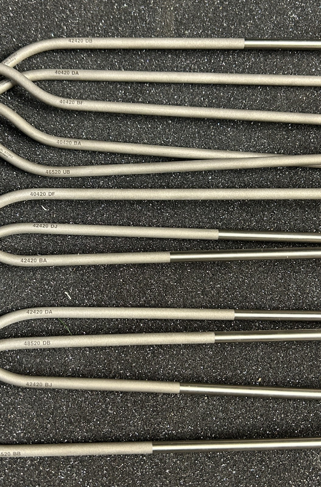 Karl Storz Laparoscopic Grasper Forceps & Scissors 5mmx36cm Set of 12 w/ Tray