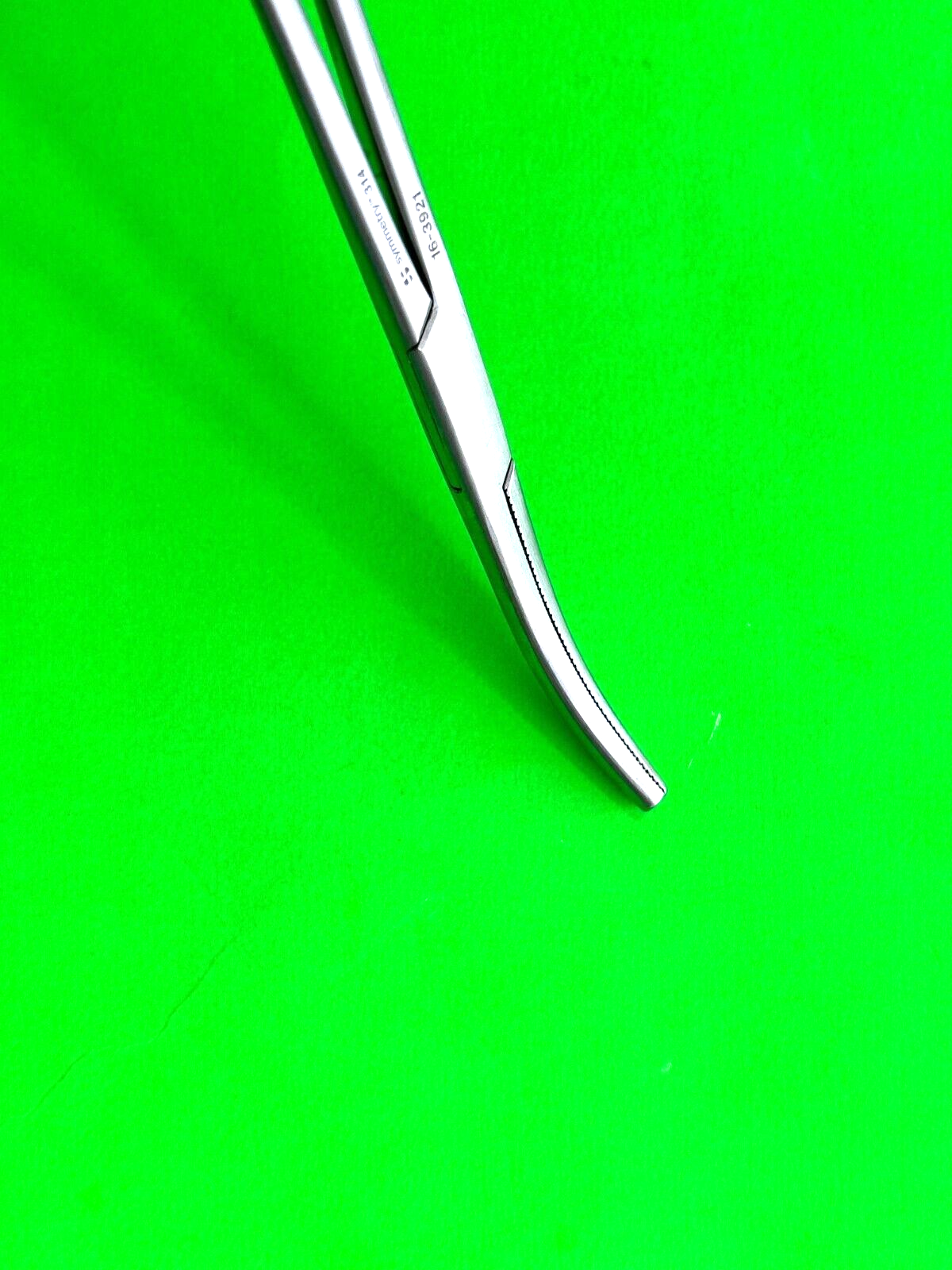 Symmetry Surgical 16-3921 Buie Pile Clamp, Curved 22cm