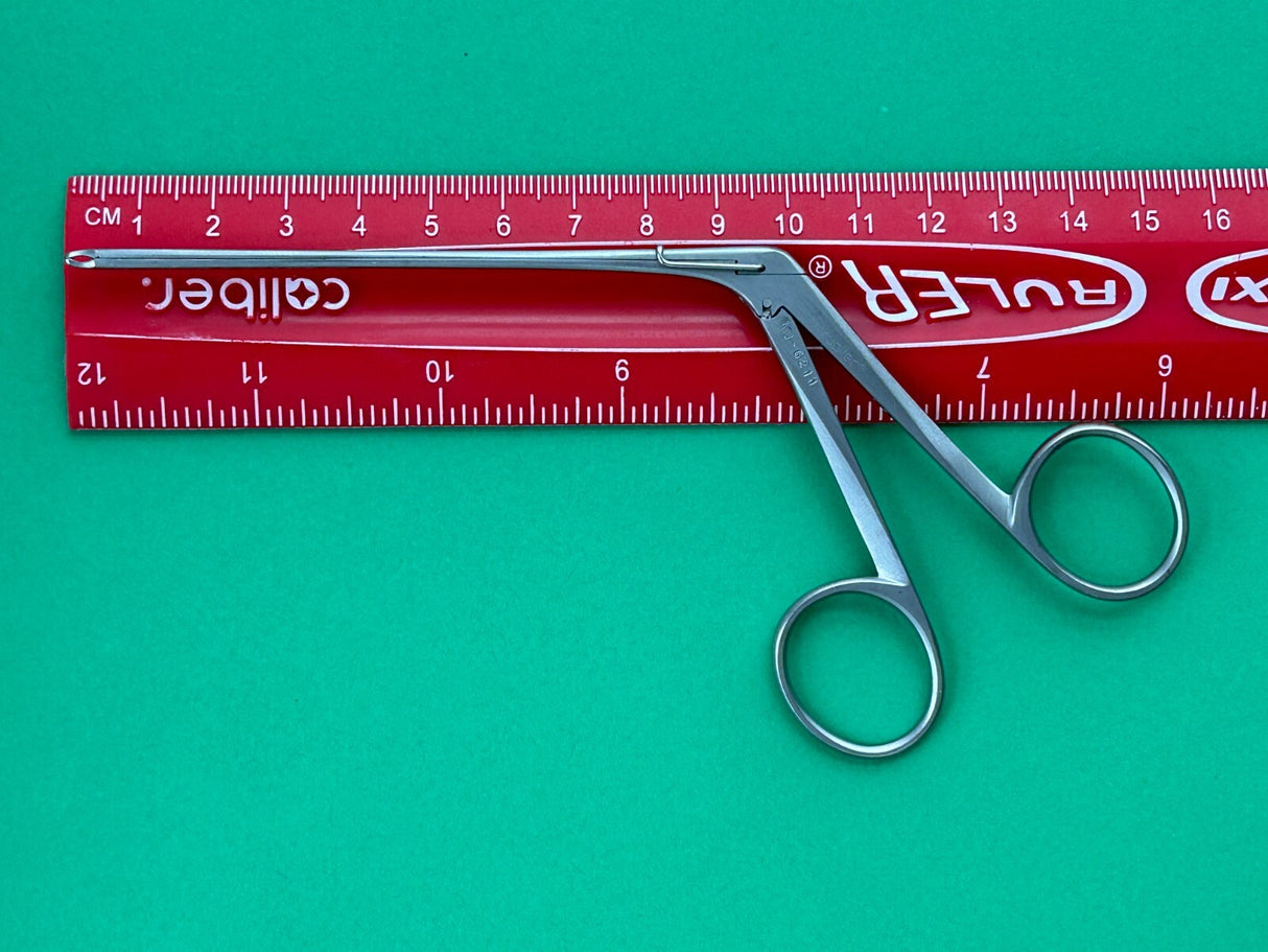 V.Mueller Surgical Alligator Ear Cup Forceps, Straight 10cm Shaft