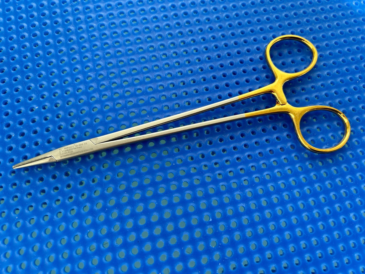 Symmetry Surgical 36-3010 Classic Plus Needle Holder; Microvascular; 7 in, TC