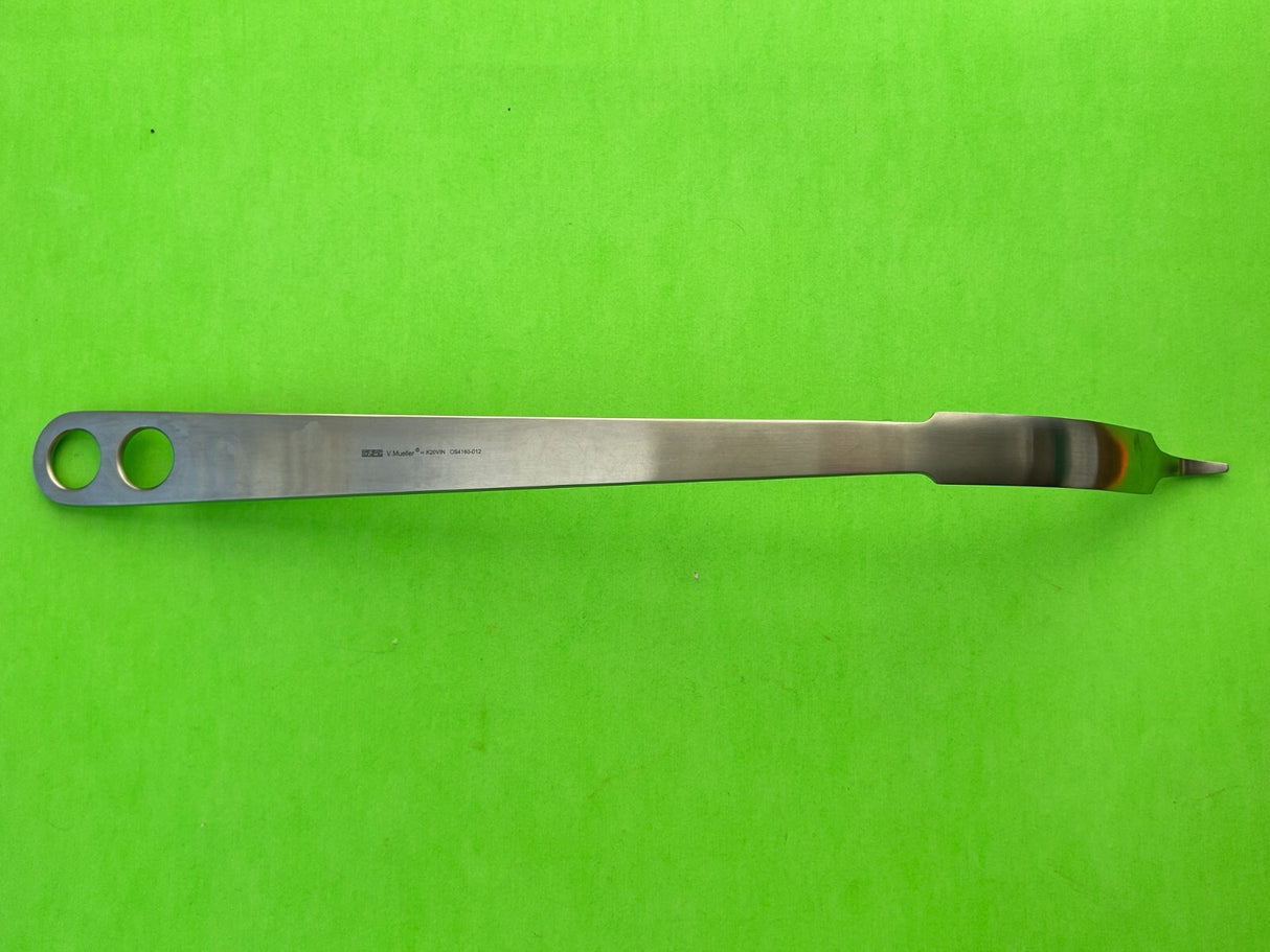 V.Mueller Surgical 16" Hohmann Retractor Blade 22m Wide Curved