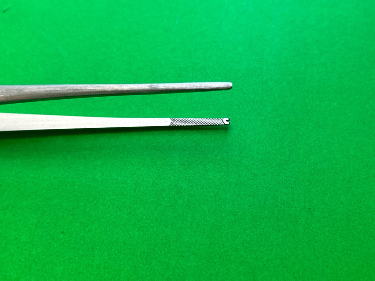 V.Mueller NL1471 Cushing Tissue Forceps, 1x2 Teeth, 8"