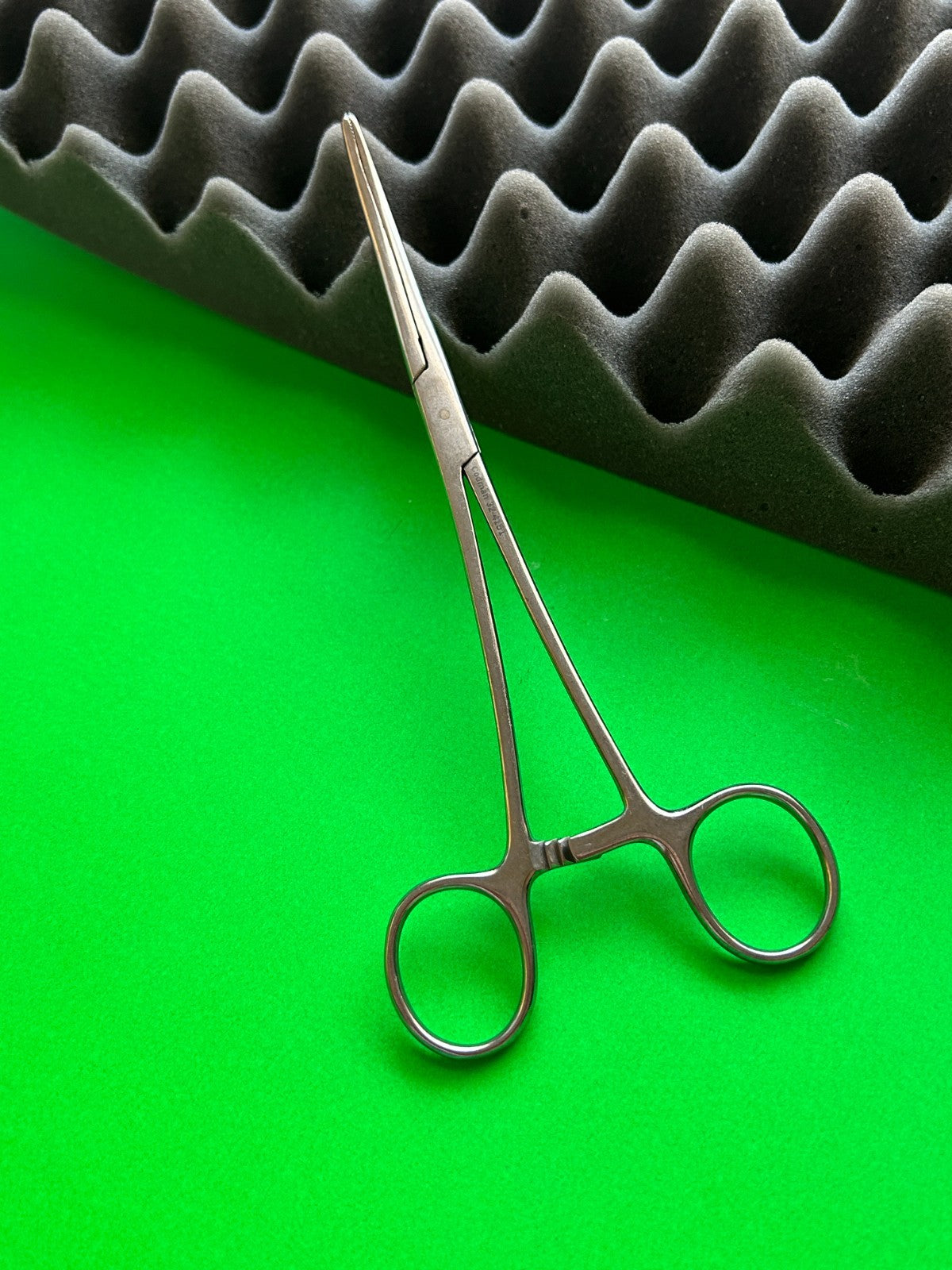 Codman 32-4151 Rochester-Carmalt Curved Forceps 8"