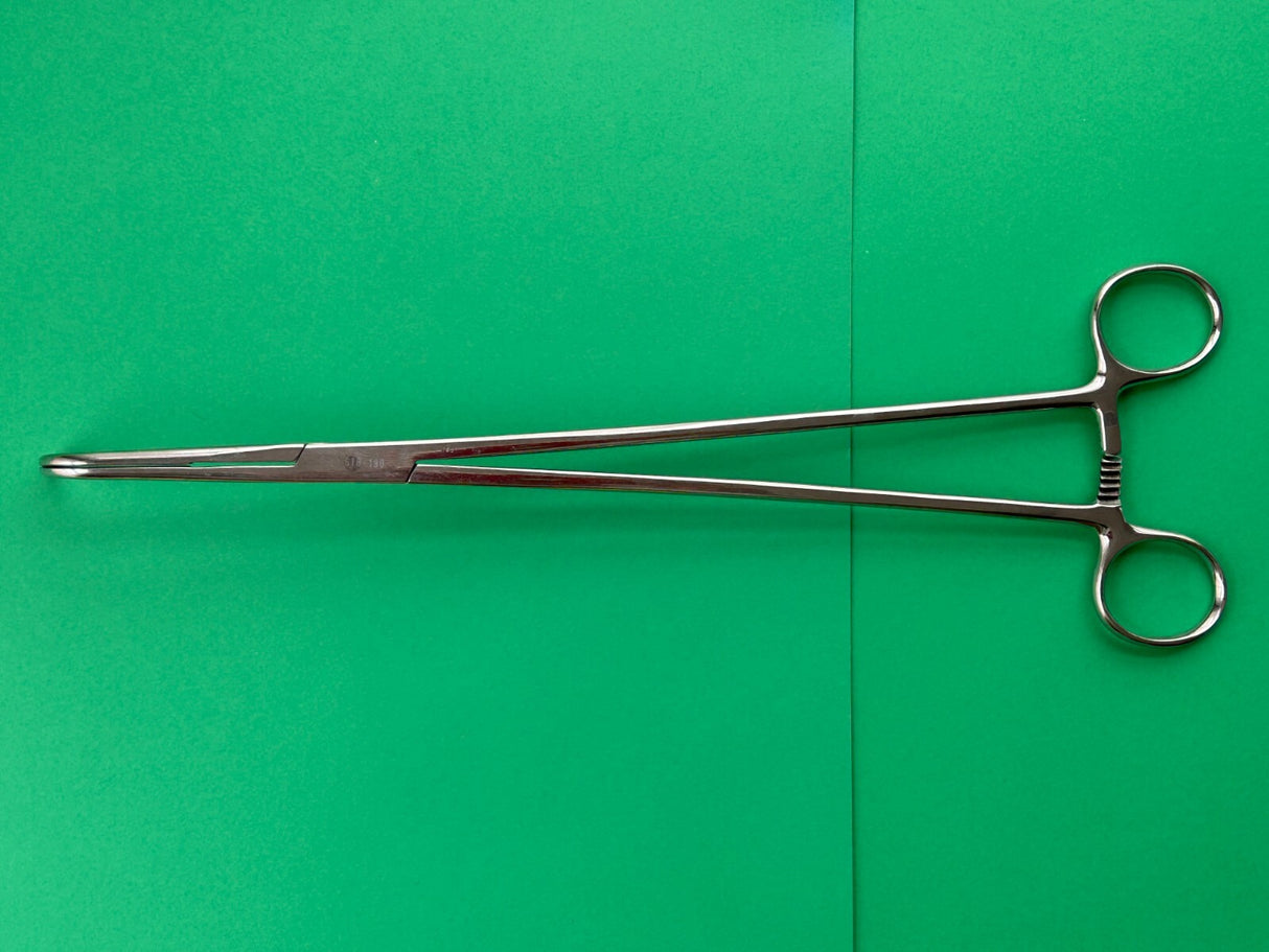 Weck Surgical 12" Mixter Thoracic Clamp Forceps, Angled Shaft