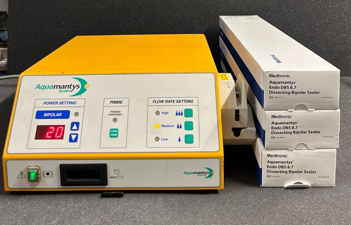 Medtronic Advanced Energy Aquamantys 40-402-1 Bipolar ESU W/ FREE Sealers