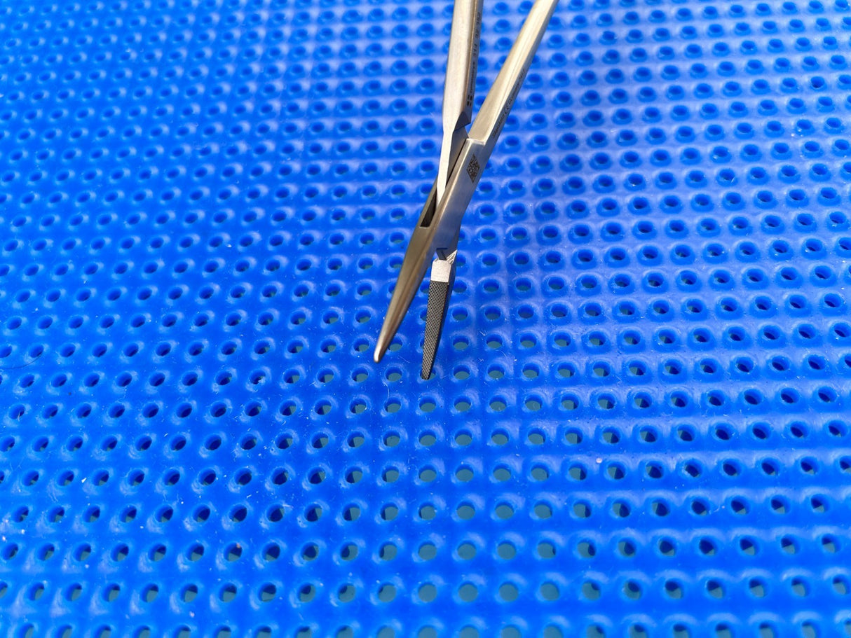 Symmetry Surgical 32-352 Needle Holder; Microvascular; Tungsten Carbide; 9 1/4in