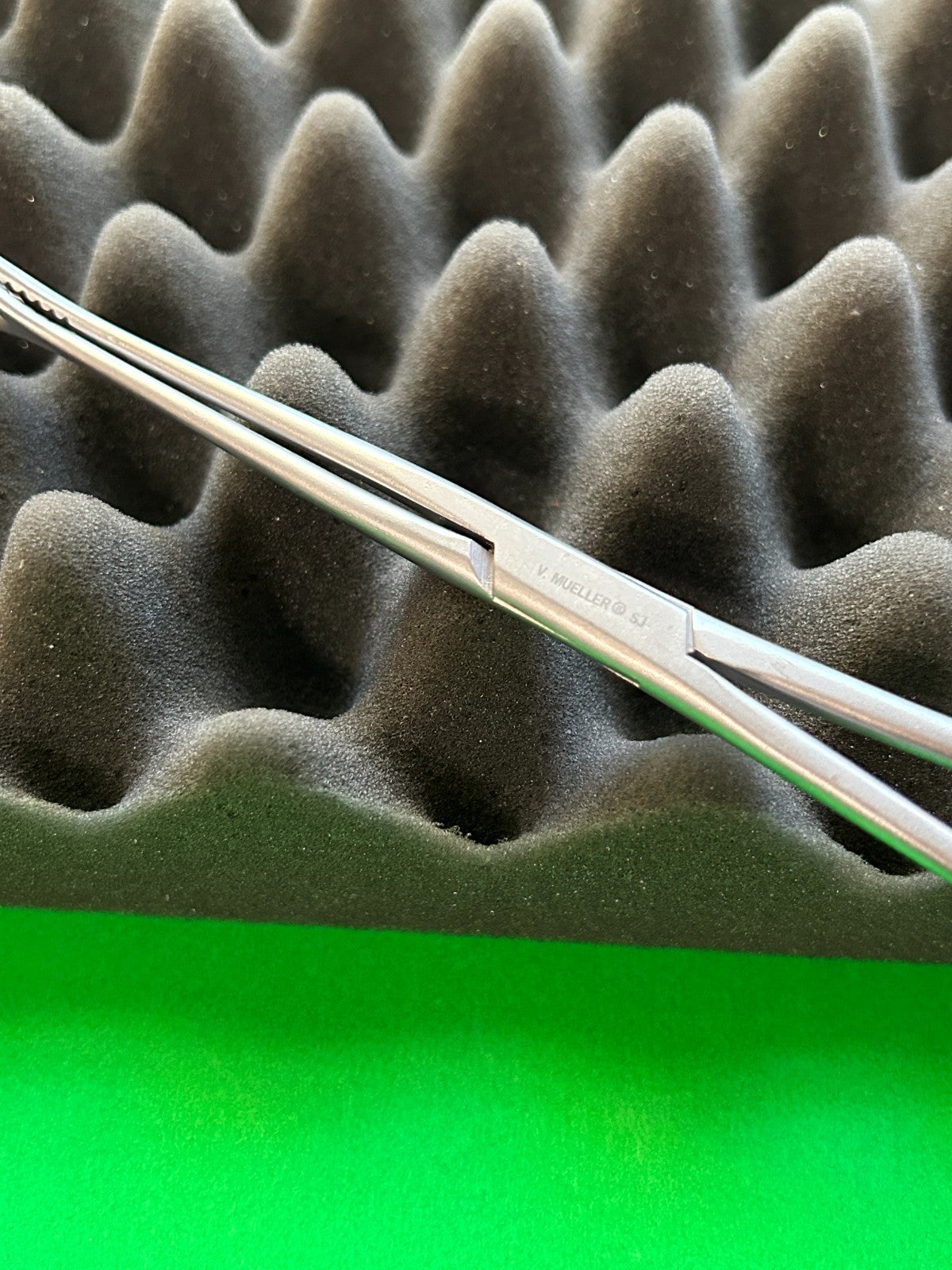 V. Mueller GL650 Foerster Sponge Forceps Straight 6.25”