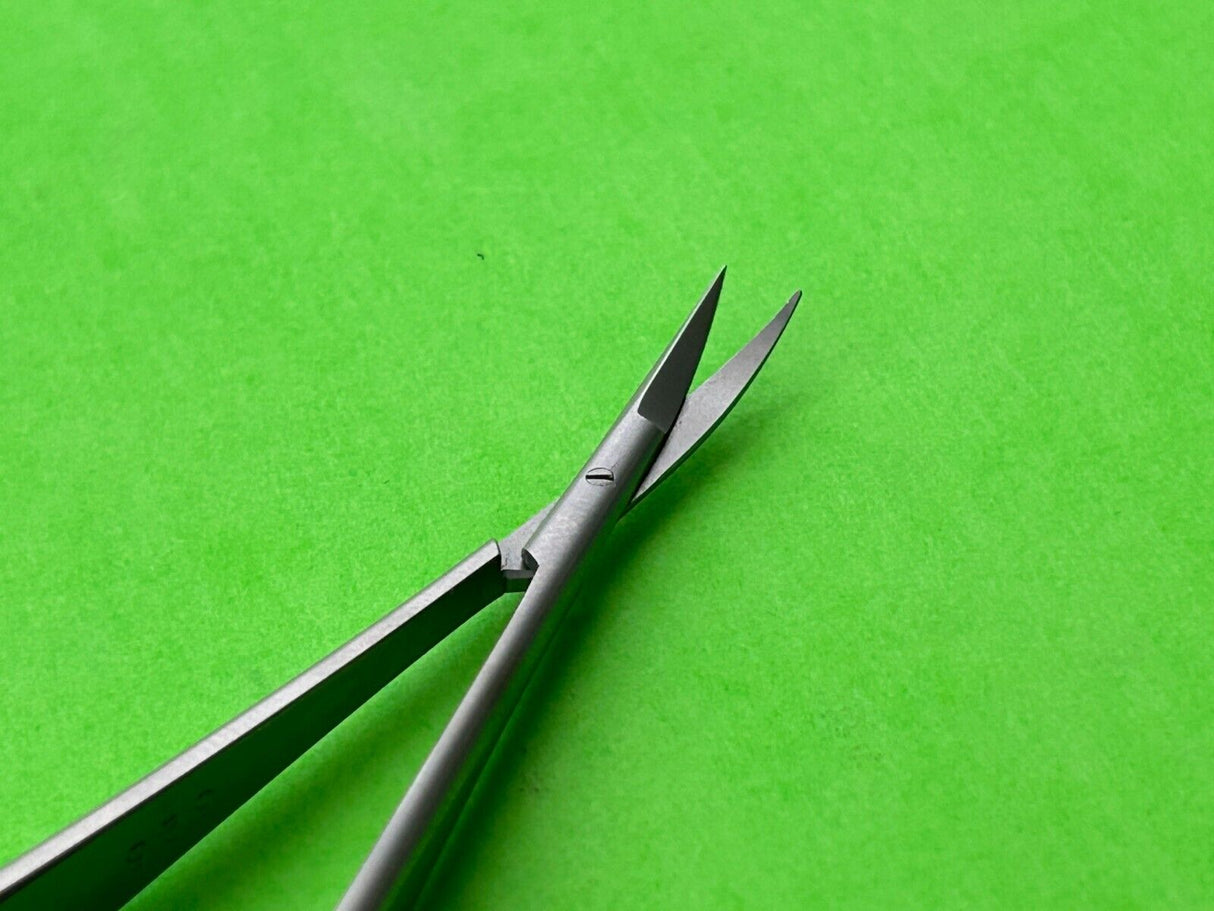 Scanlan Surgical 5-1/2" Curved Premier Castroviejo Micro Scissors