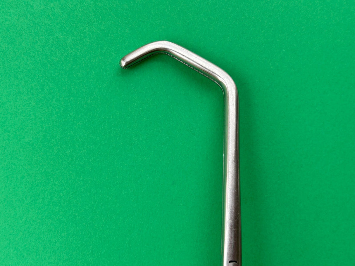 Miltex Surgical 10-3/4" Vascular Clamp, 32MM x 9MM Inside Jaw