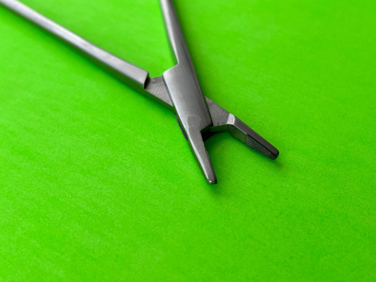 V.Mueller Surgical 11-3/4" TC Vital Crile-Wood Needle Holder, Str Jaw