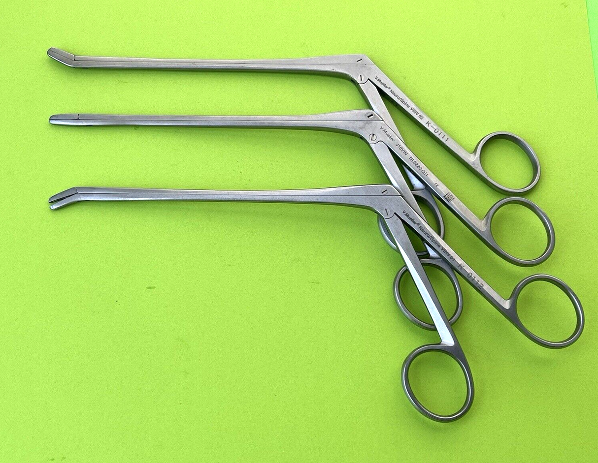 V.Mueller Surgical Set of 3 Rongeurs