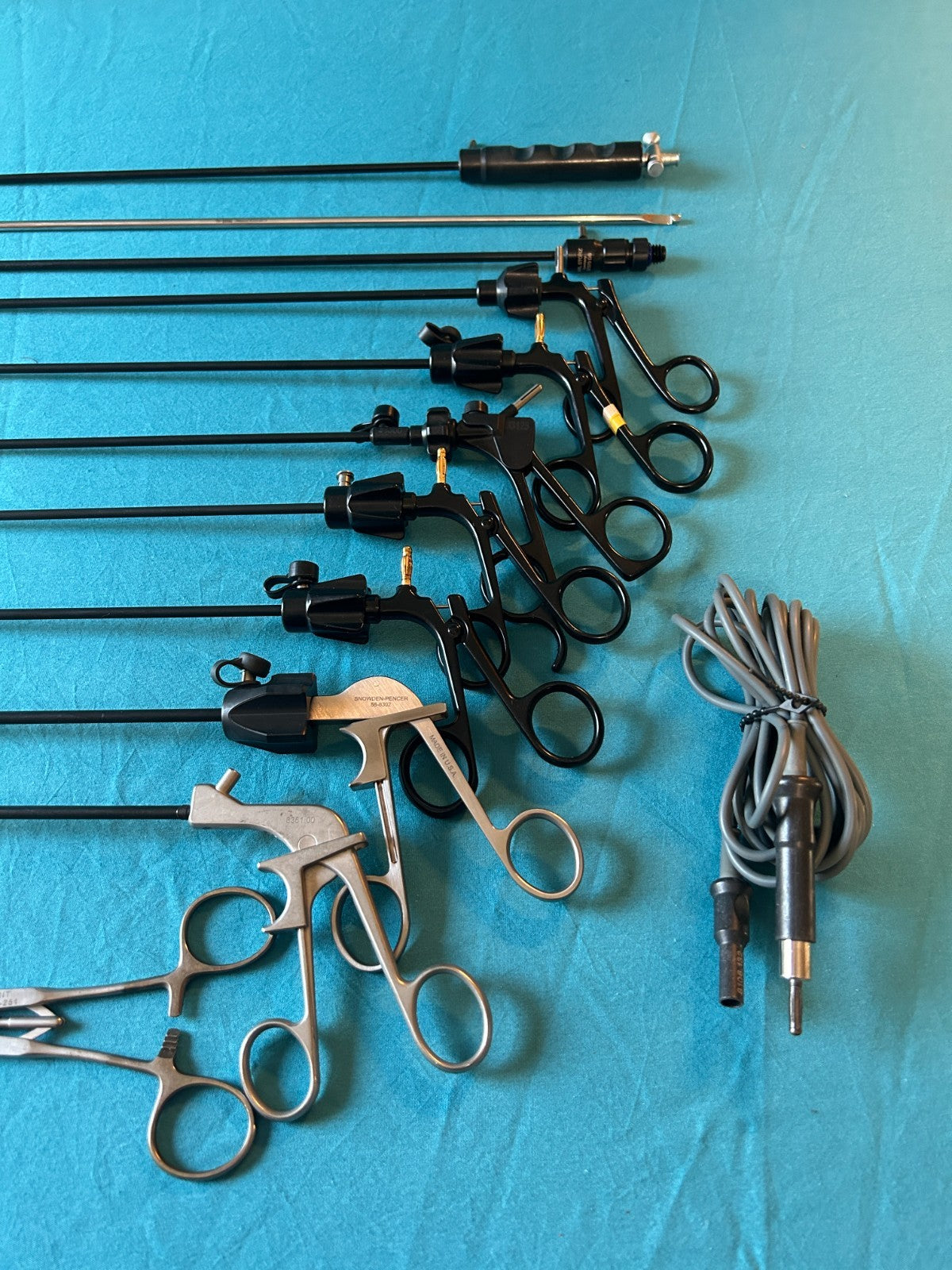 Laparoscopy Most Common Set 5mm Karl Storz V.Mueller R.Wolf Set Of 12 (Set B)