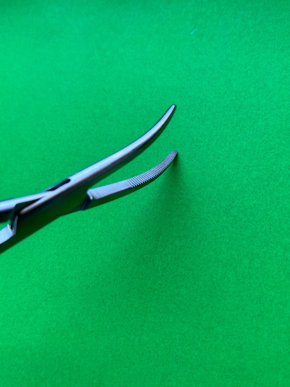 SSI Ultra 17-2151 Schnidt Forceps, Curved, 7.5"