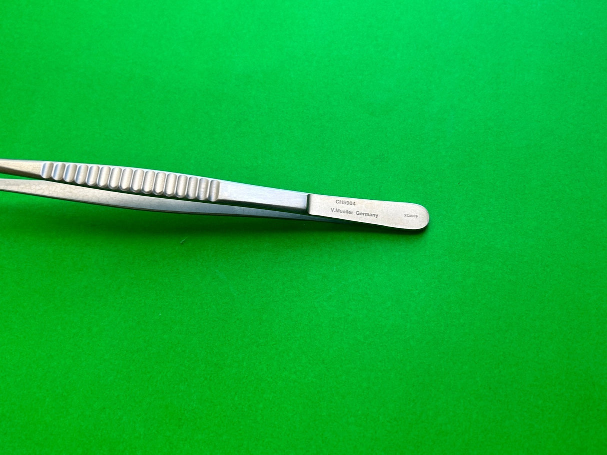 V.Mueller CH5904 Vascular Tissue Forceps, 9-1/2"