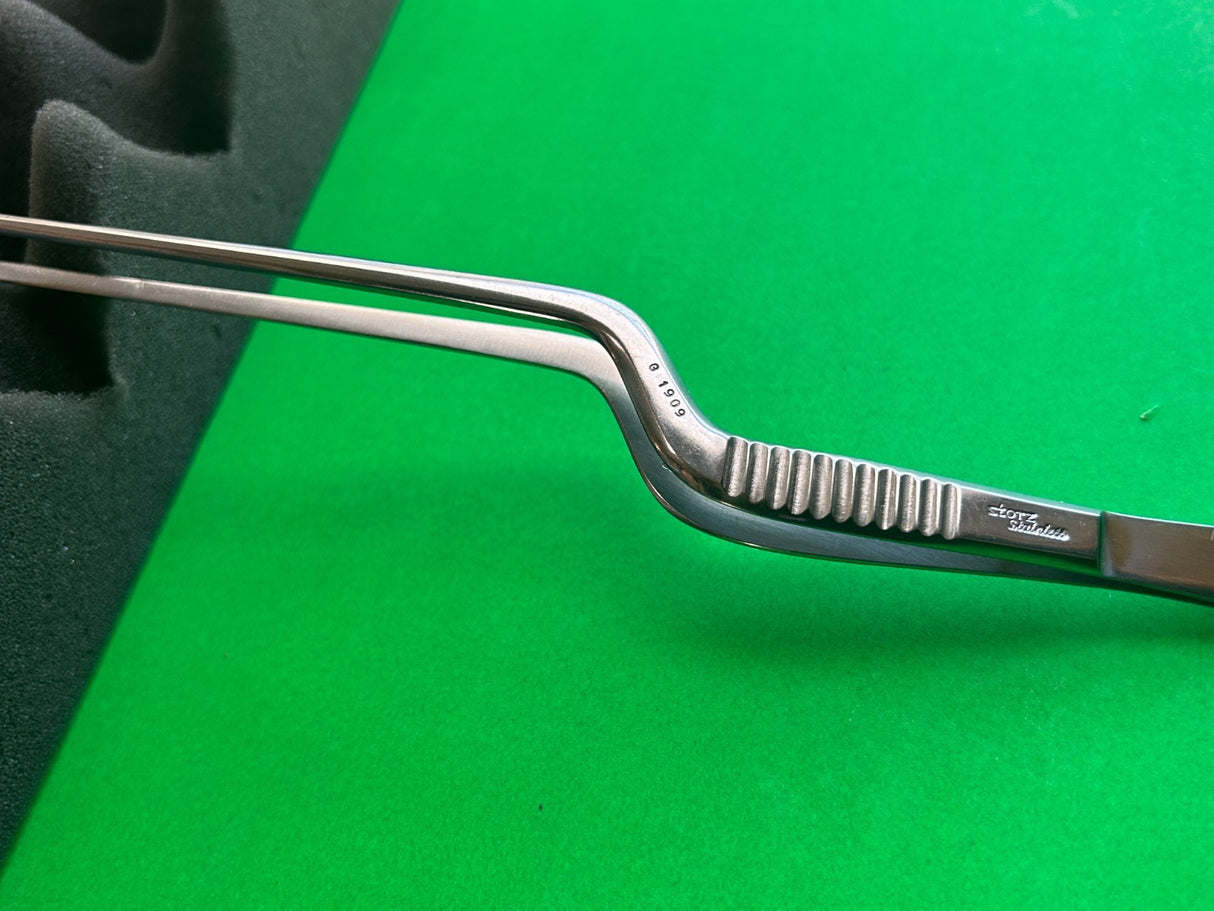 Karl Storz G1909 Brown-Bahnson Tissue Forceps, 1mm x 6mm, 7.6”