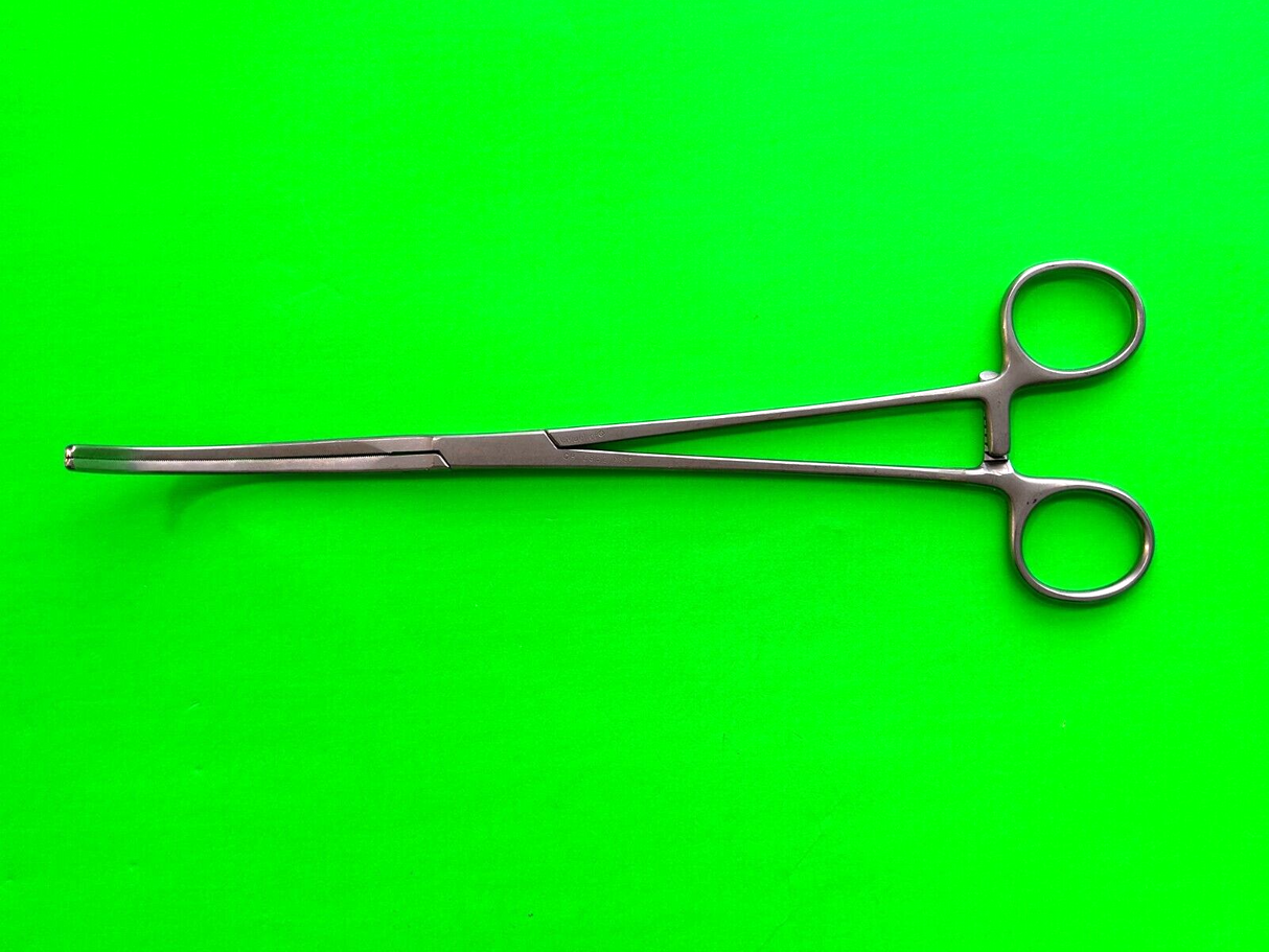 V.Mueller Surgical CH 6352 Glover Cooley Forceps 9-3/4" Curved Jaw