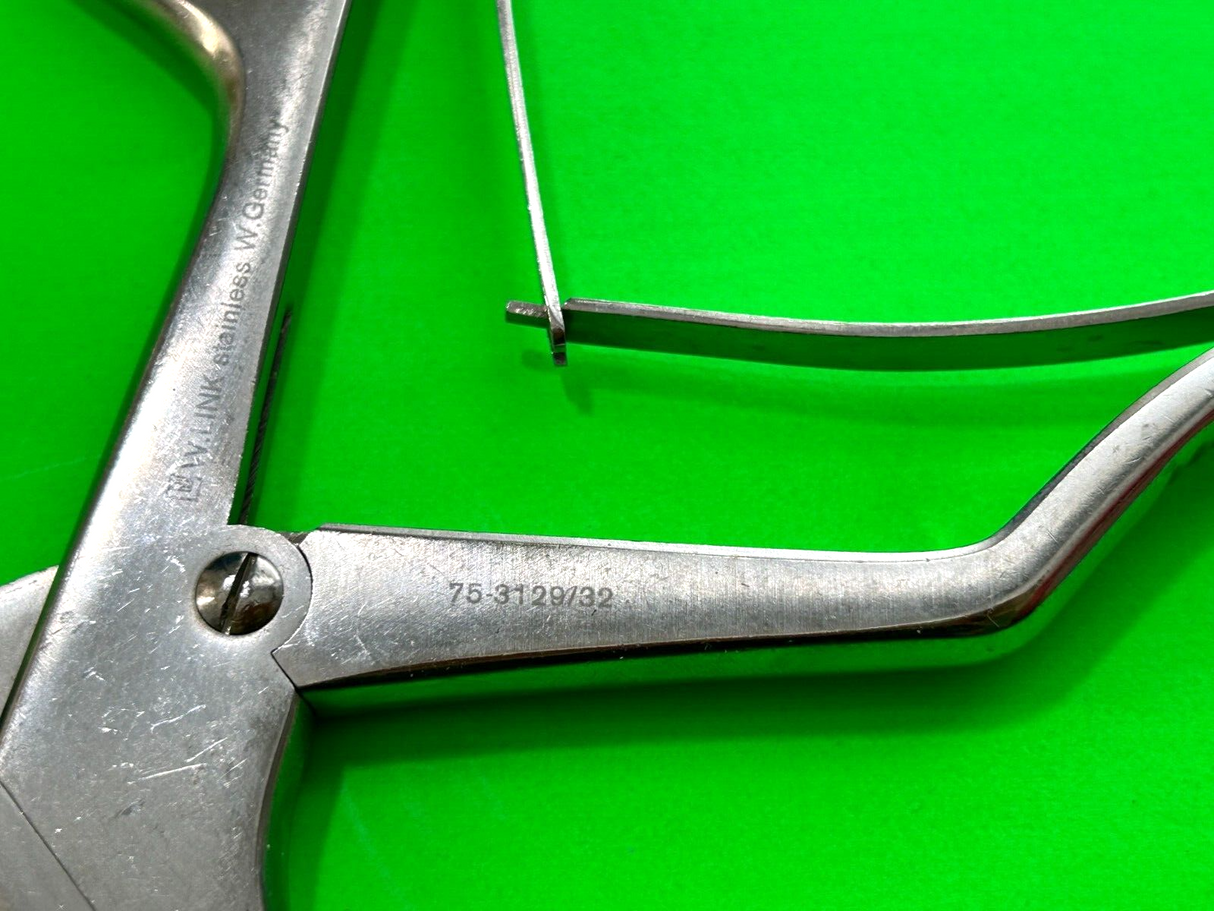W.Link Surgical 75-3129/32 Kerrison Rongeur 3mm 40° Shaft 12 in