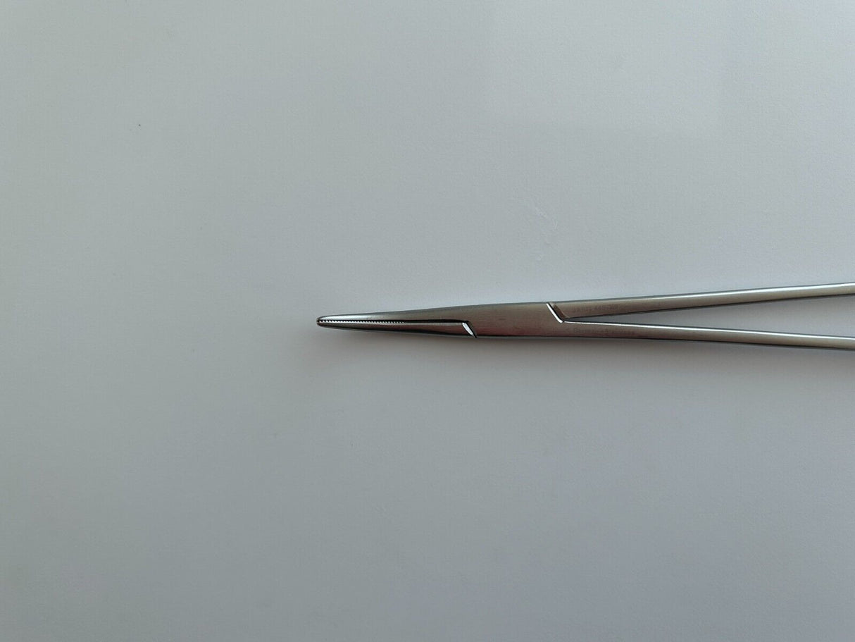 Jarit Schnidt Forceps, Rings Closed, Half Curved, 7 1/2", 449-310