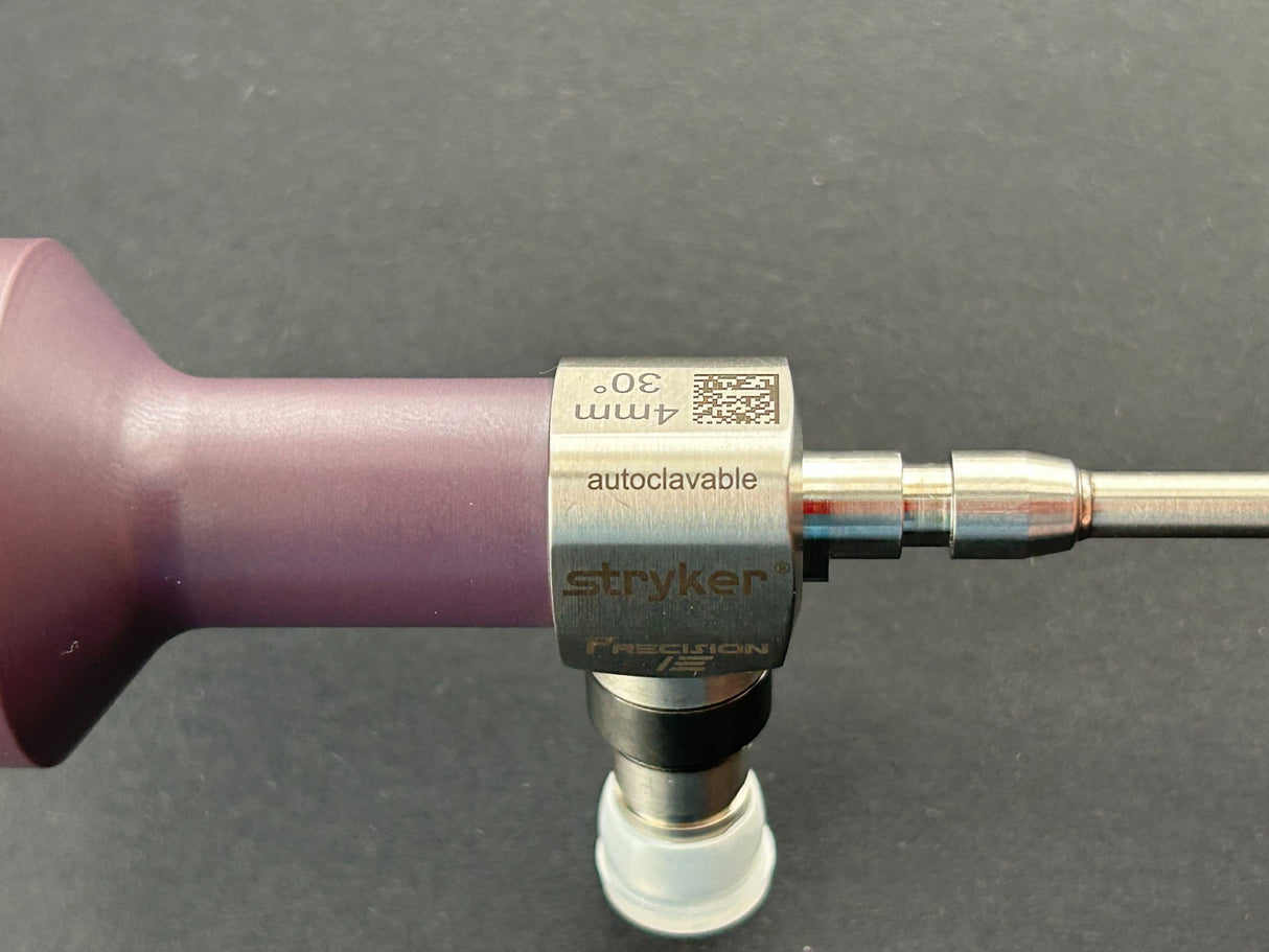 Stryker 502-444-030 Precision IE Autoclavable Arthroscope, 4mm x 30º