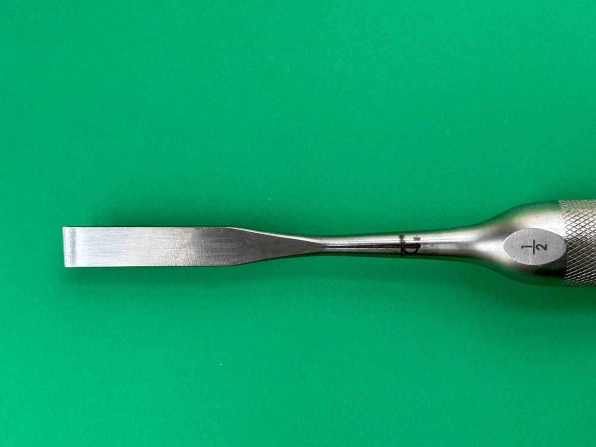 Lenox Maclaren Surgical (OS-1/2-LH) 15" Straight Osteotome, 1/2" Blade
