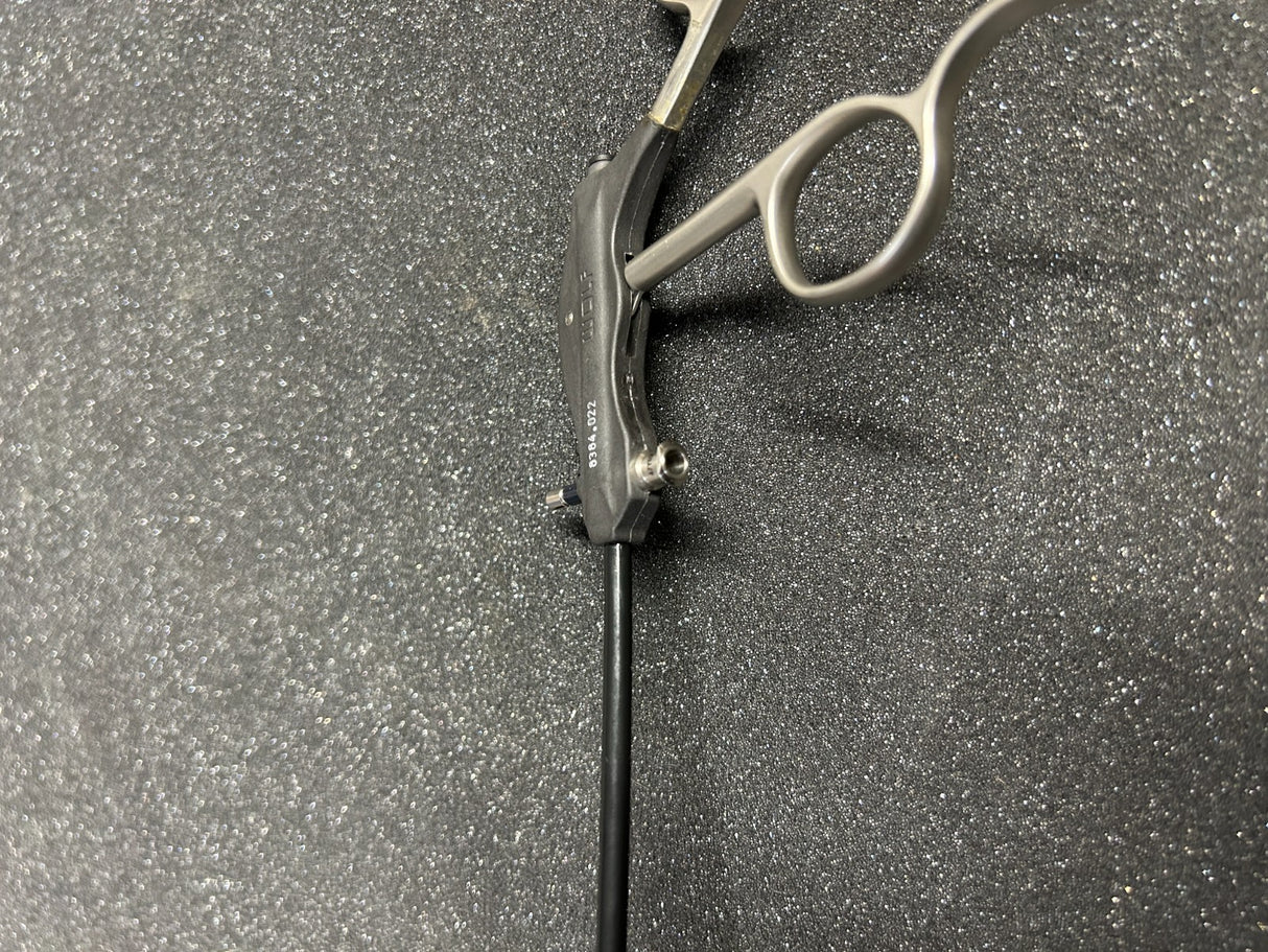 R. Wolf 8384.022 Bariatric Single Action Serrated Hooked Scissors, 5mm X 46cm