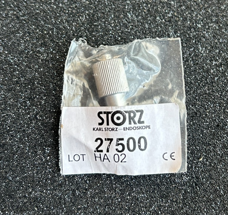 Storz 27500 Luer Lock to Tube Connector, Size: 9mm - 1-1/8"