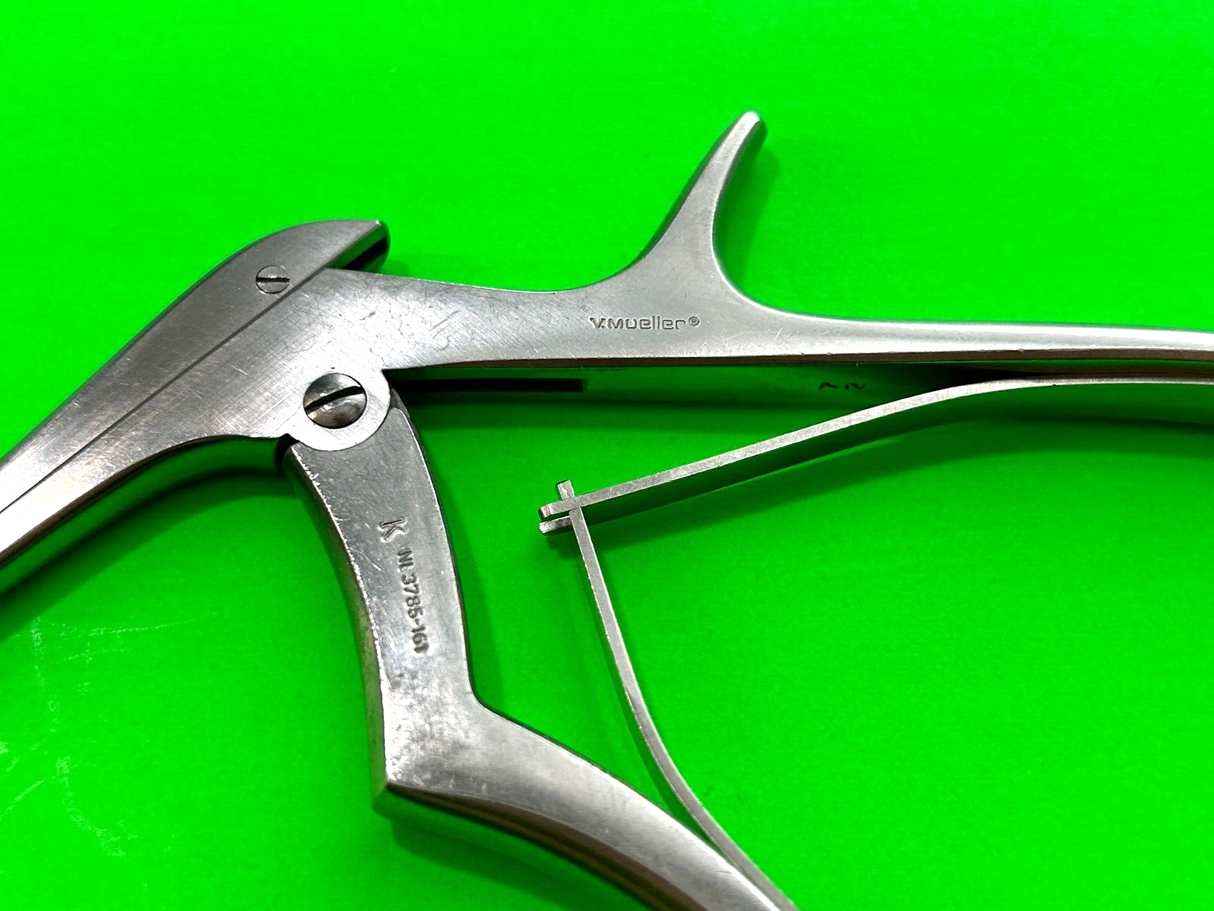 V.Mueller Surgical NL 3785-161 Orthopedic Kerrison Rongeur 2mm 90° Shaft 8 in