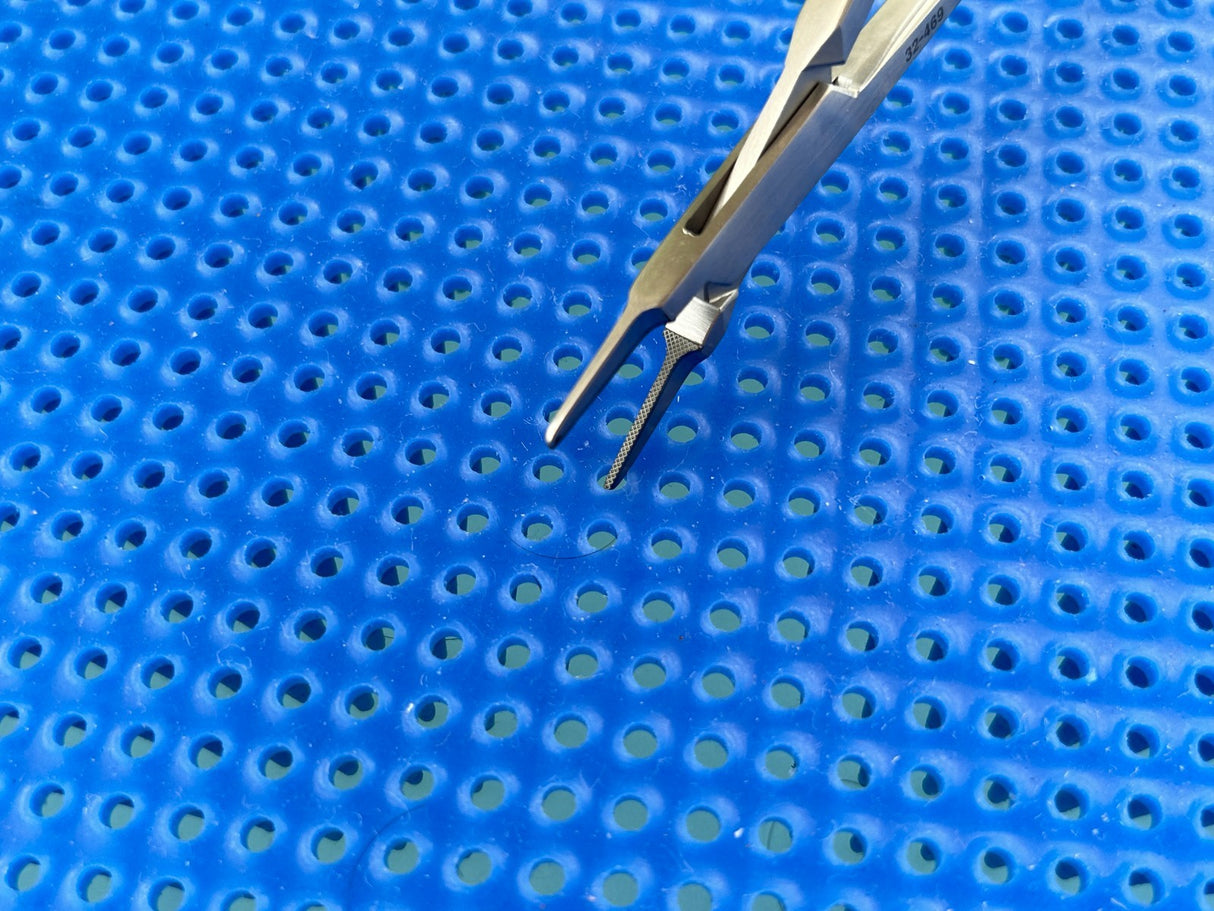 Symmetry Surgical 32-469 Needle Holder; Ryder; Tungsten Carbide; 1.0 mm; 9 in