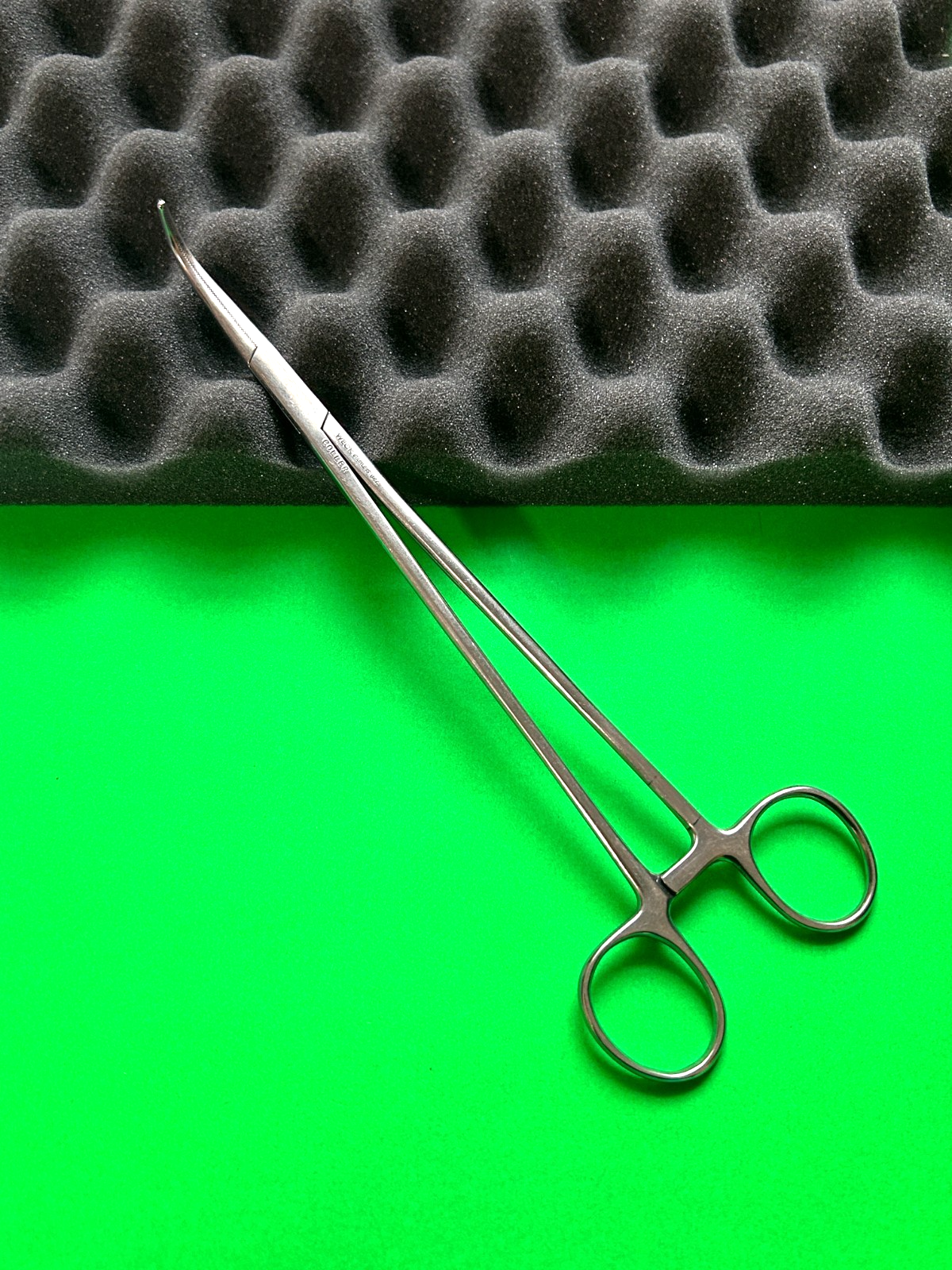 Weck 477117 Coller Forceps 9" Curved