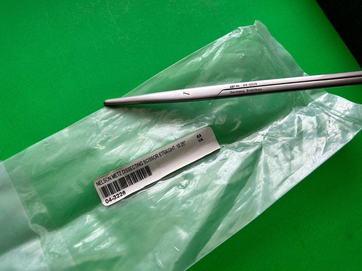 SSI Ultra 04-3226 NELSON Metzenbaum Scissor Straight 10.25''