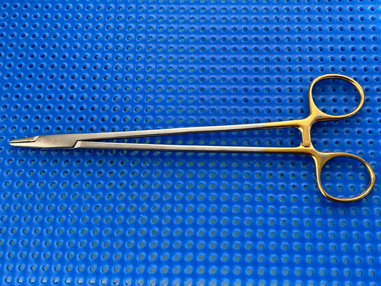 Symmetry Surgical 36-2002 Classic Plus Needle Holder; Crile-Wood; 8 in, TC
