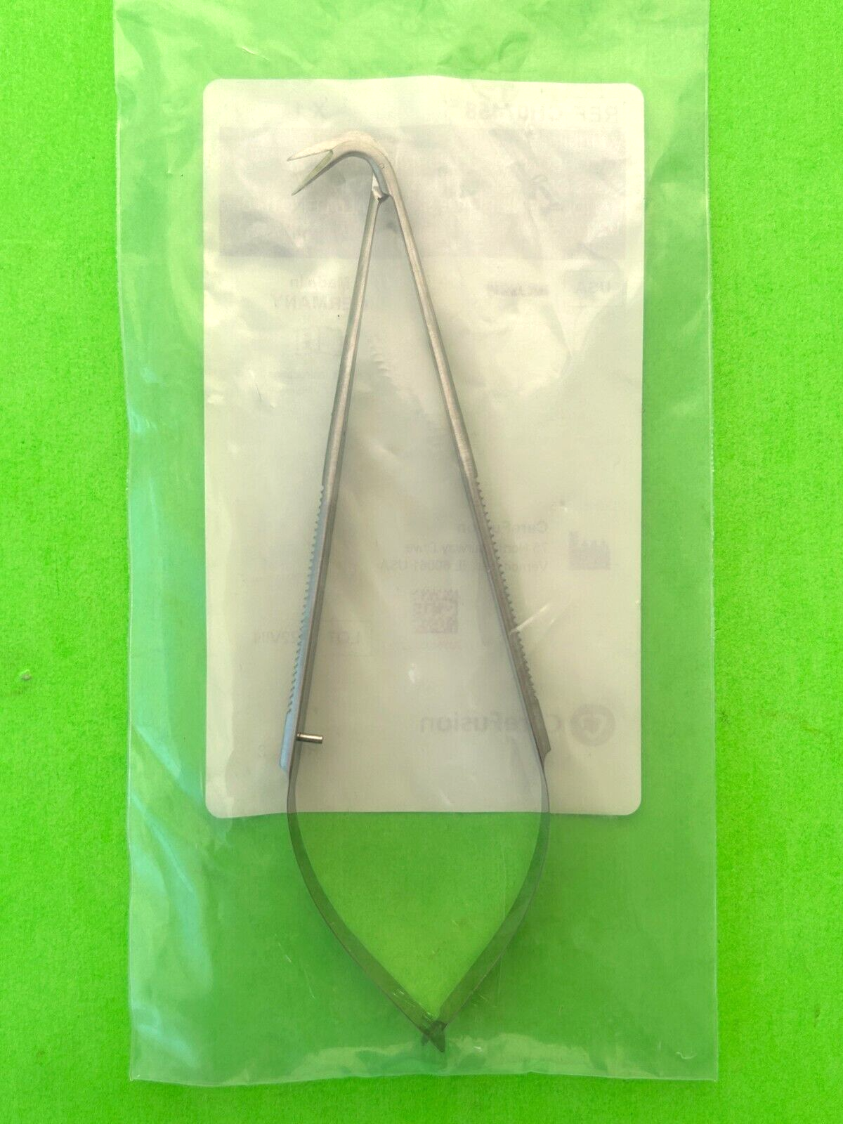 V.Mueller Surgical 6-1/2" Jacobson Angled Spring Handled Scissors, Angled 125°