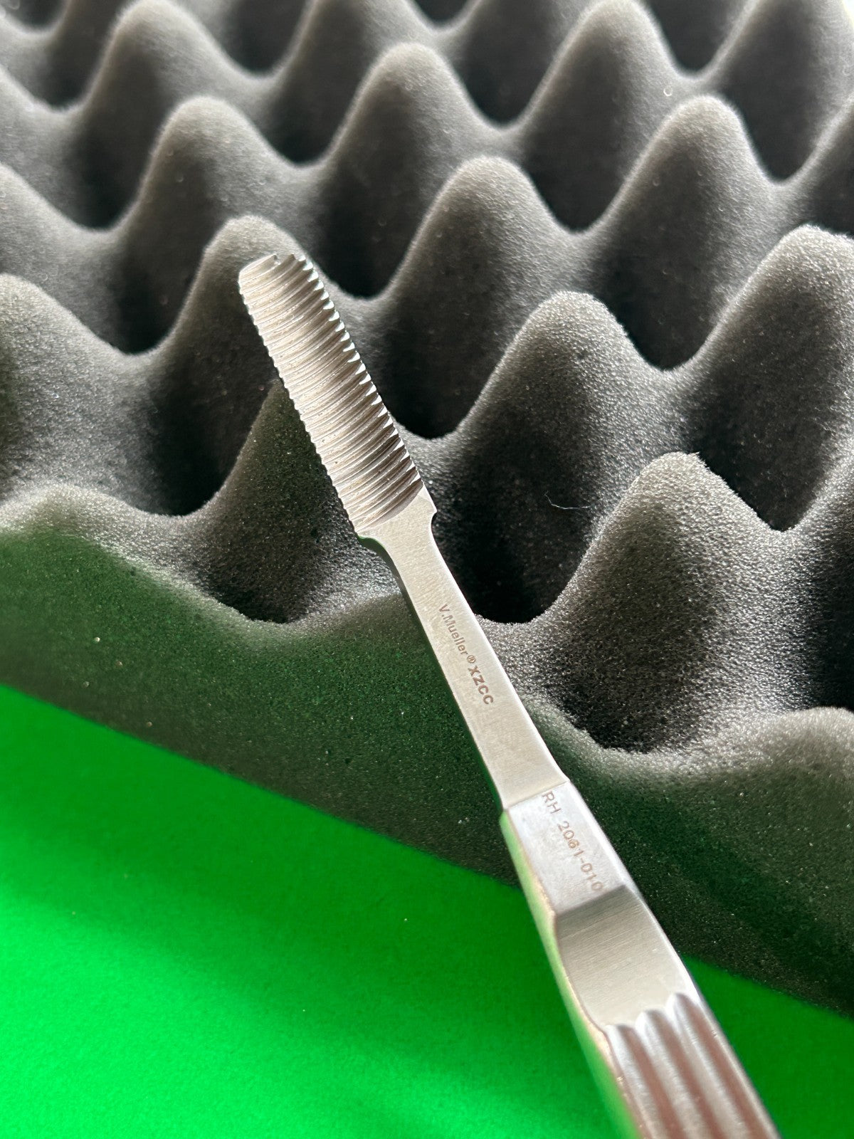 V. Mueller RH2061-010 Handpiece, Rasp CONCAVE 7-1/8"