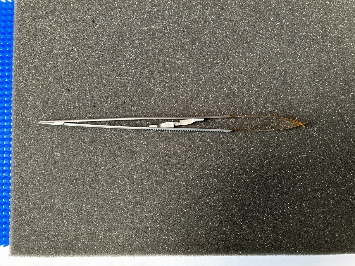 Jarit 121-231 Carb-Bite Castroviejo Micro Needle Holder w/Lock 8-1/2", TC