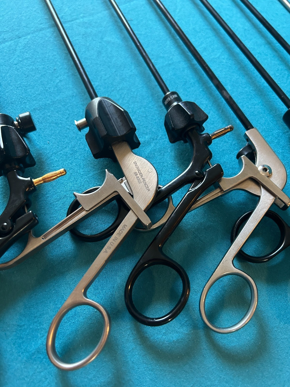 Set of 12 5mm Popular Laparoscopy Instruments Karl Storz Snowden V Mueller SET A