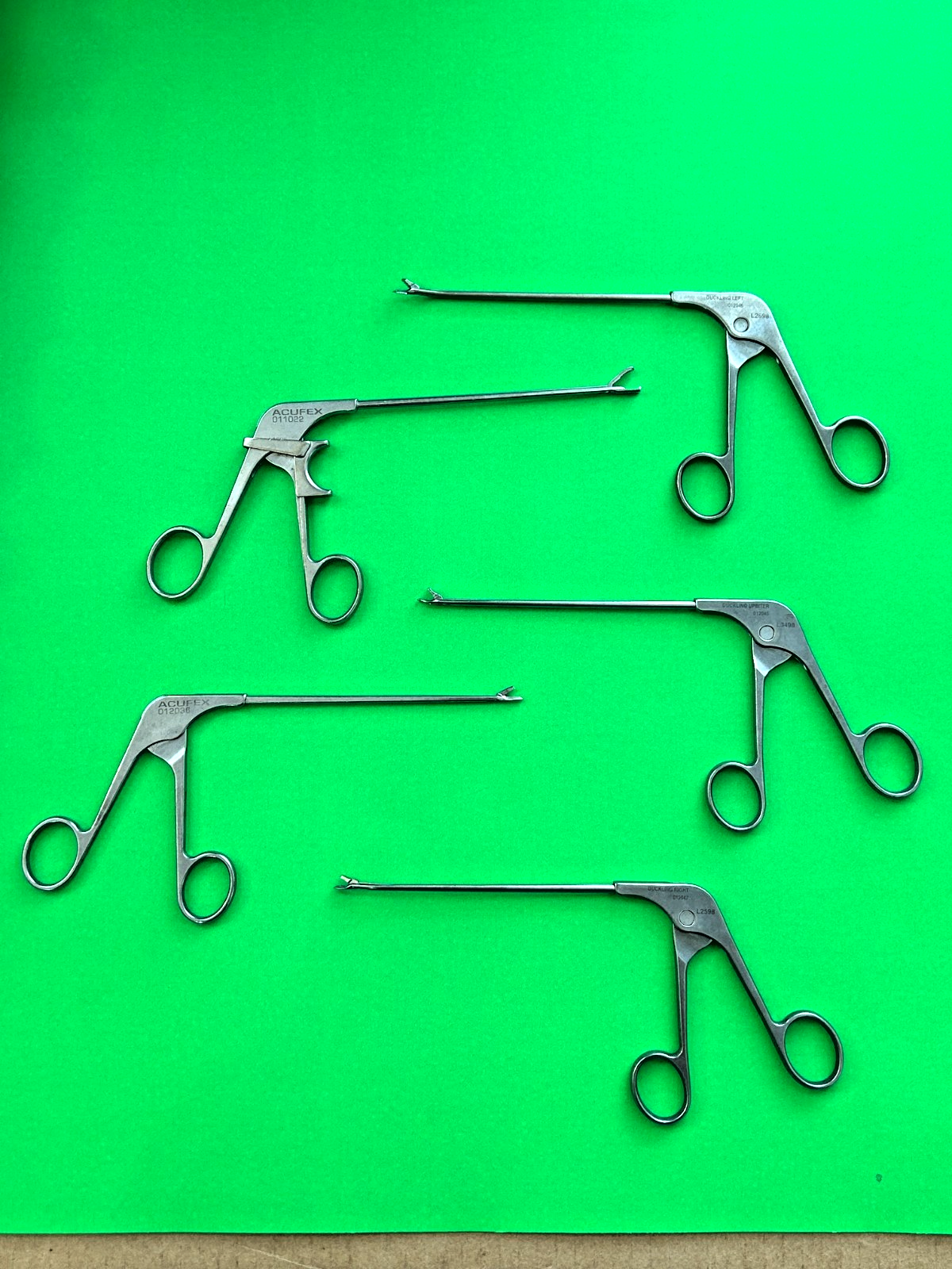 Acufex Orthopedic Punch/Graspers/Scissors SET of 5 Description for More Details