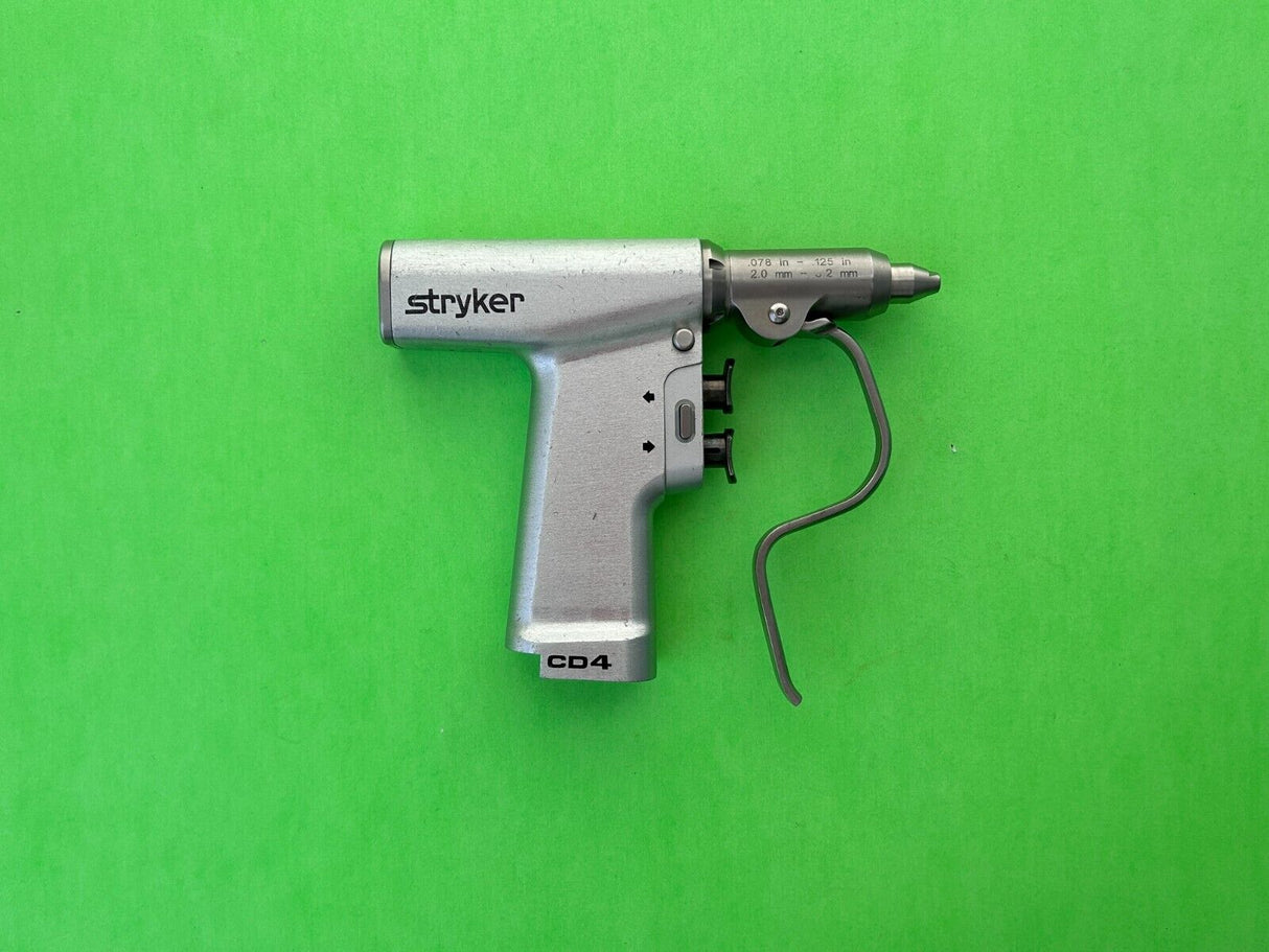 Stryker 4405 CD4 Dual Trigger Cordless Driver Universal Handpiece & Pin Collet