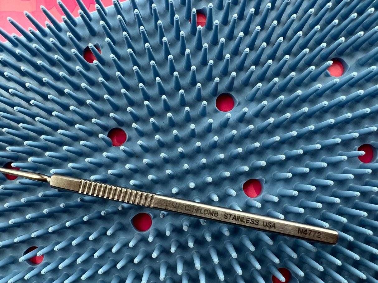 Bausch + Lomb Coleman Retr N4772 Sharp. 7mm wide. Overall length 130mm, 5.1"