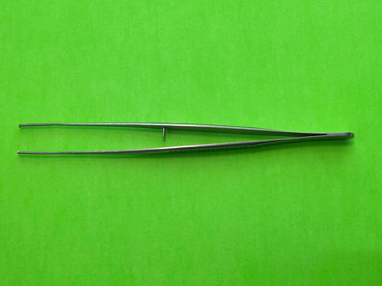 V.Mueller 1 x 2 Teeth Potts-Smith Tissue Forceps With Serrated Tips 8-1/4"