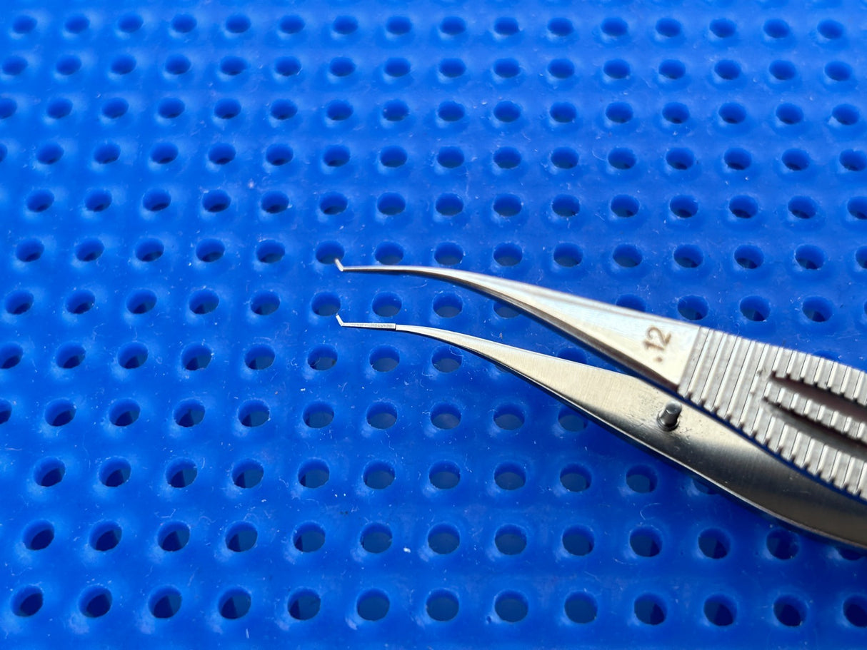 Karl STORZ Surgical E3205 Corneal Forceps Colibri Style, 0.12mm, 1 x 2 teeth