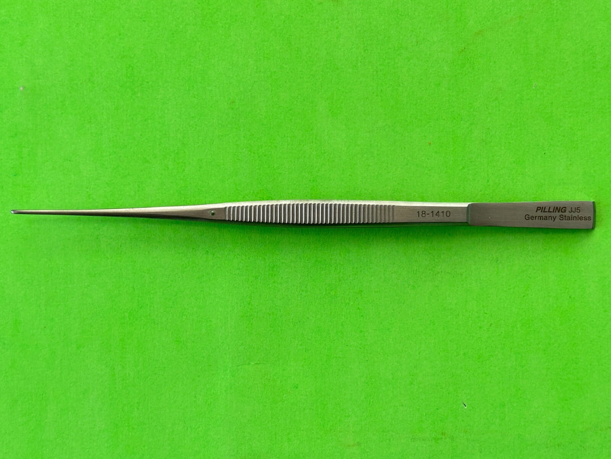 Pilling Weck Surgical 18-1410 Cushing Forceps Straight Serrated