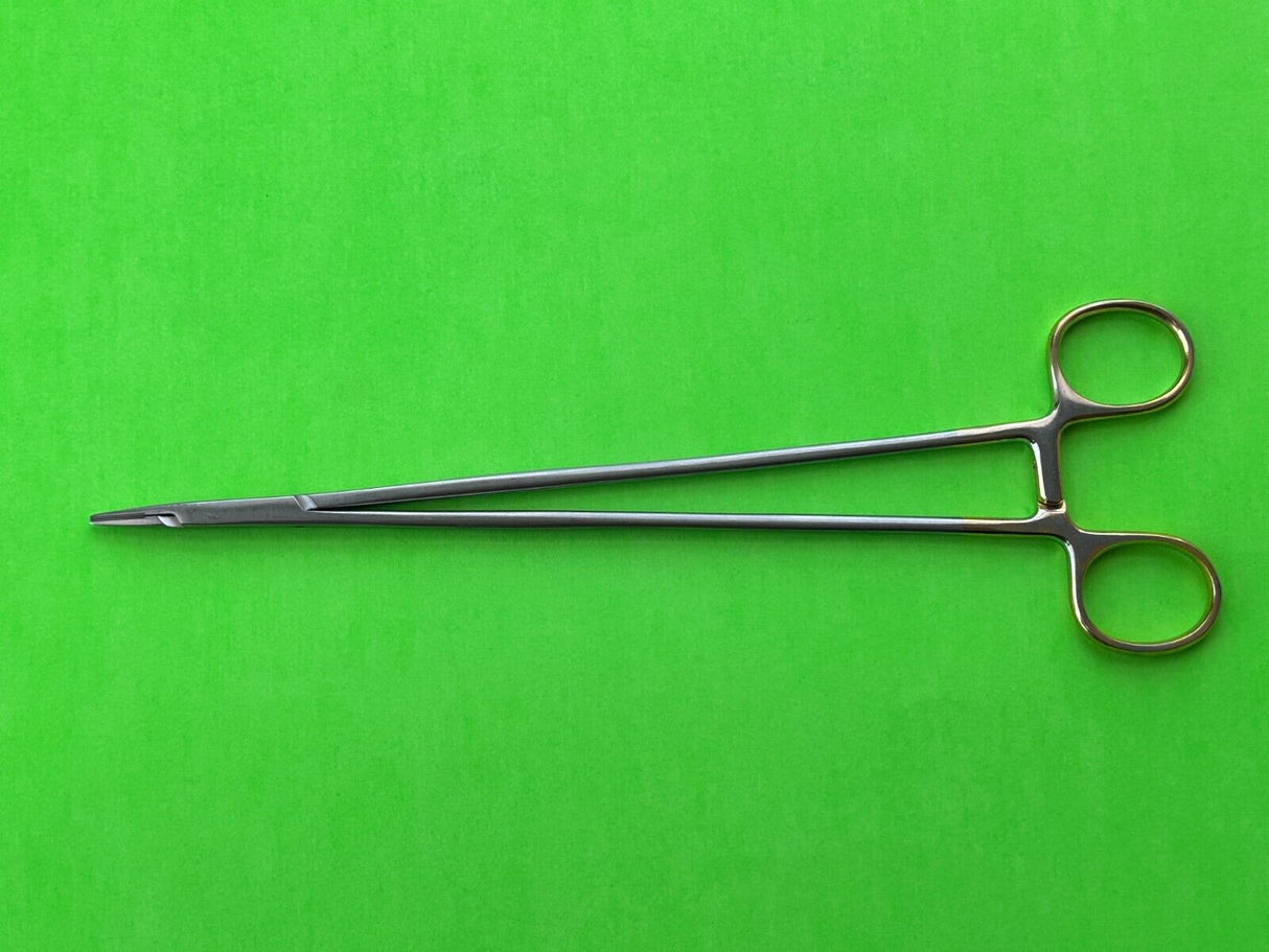 V.Mueller Surgical 10-1/4" TC Microvascular Needle Holder, Str Jaw