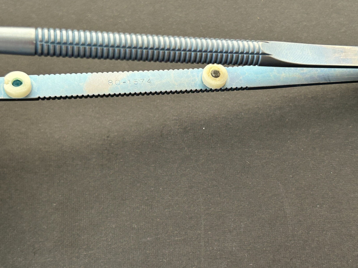 CODMAN 80-1574 Straight Titanium Malis Bipolar Forceps Delicate W/ Free Cable