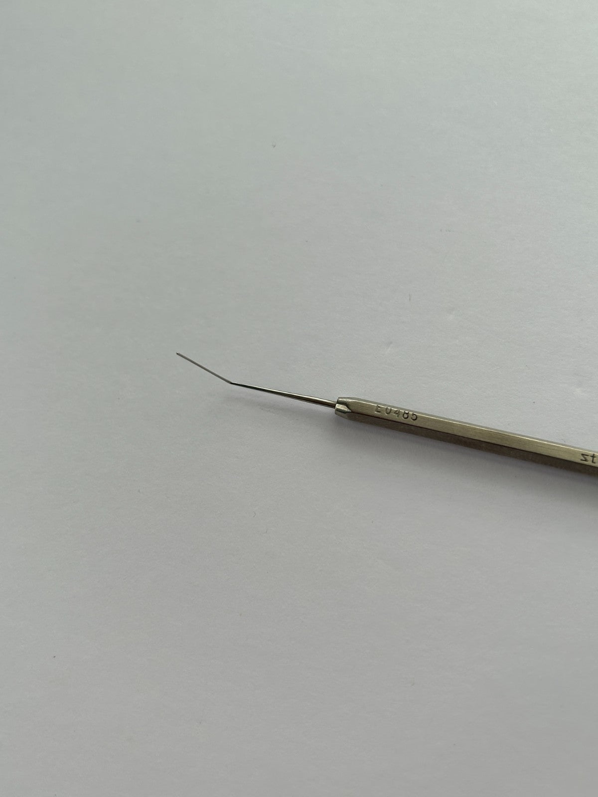 Karl Storz E0485 Barraquer Iris Angled Tip, 0.5mm x 15mm