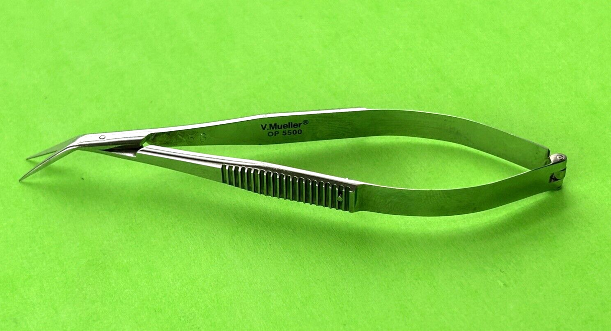 V.Mueller Surgical 4-1/2" Angled Tenotomy Scissors