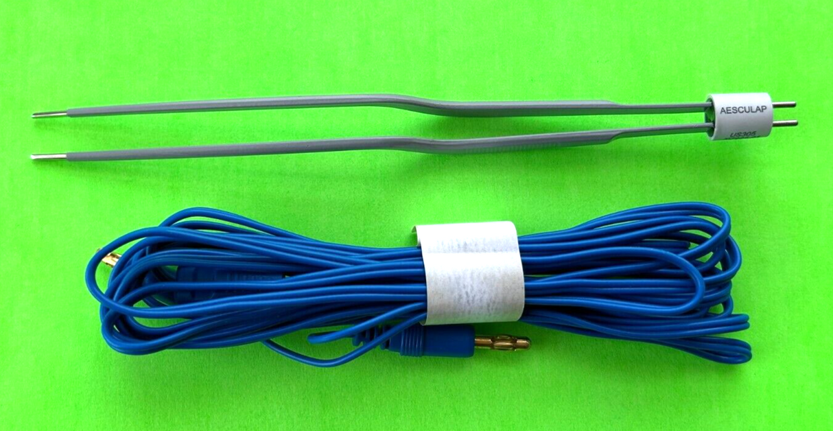 Aesculap Surgical 2.0mm Bipolar Forceps With Free Cable