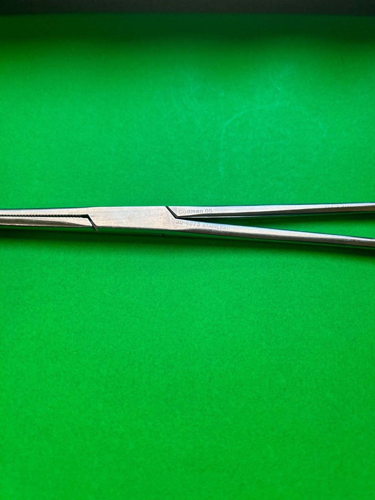 Codman 30-4573 Rochester-Pean Hemostatic Forceps 10" Curved