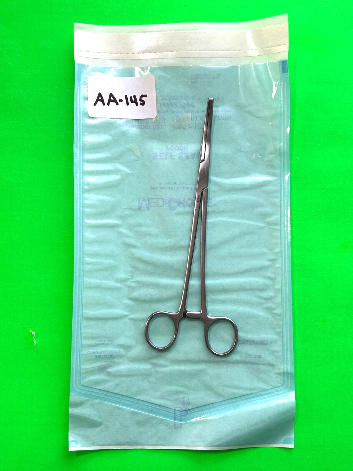 Symmetry Surgical 16-3921 Buie Pile Clamp, Curved 22cm